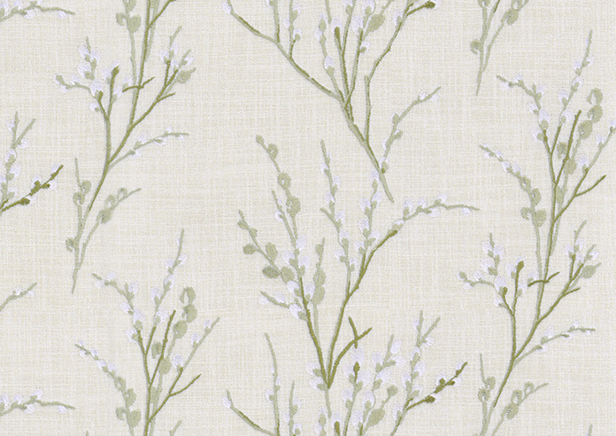 Laura Ashley Pussy Willow Embroidery, Hedgerow - Made to Measure Curtains - Image 8